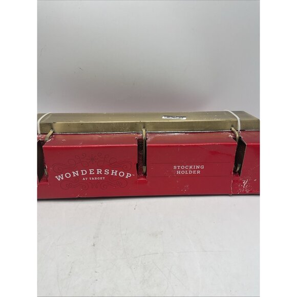 Wondershop Stocking Holder Holds Three Stockings - Picture 1 of 7